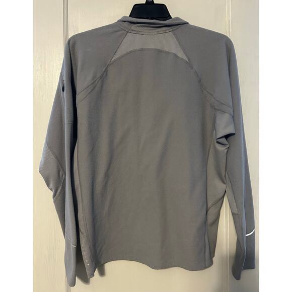 The North Face men’s gray vapor wick quarter zip fleece size Large - Picture 3 of 3